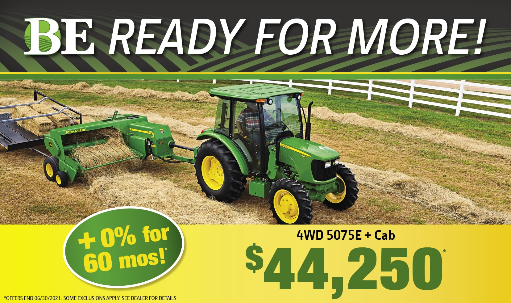4WD 5075E with Cab